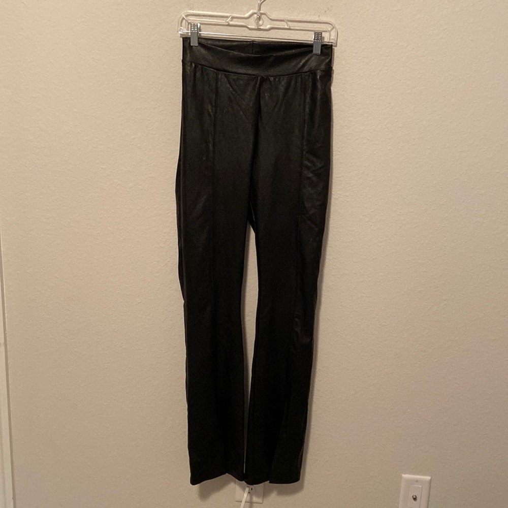 Commando Faux Leather Split Front Pant